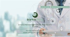 Desktop Screenshot of laboratoriosantaclara.com.br