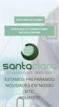 Mobile Screenshot of laboratoriosantaclara.com.br